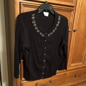 Kate Spade Jewel neck embellished Cardigan